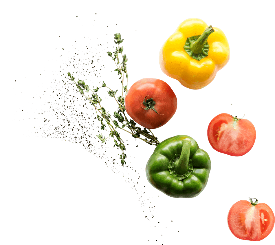 tomate épices et poivrons